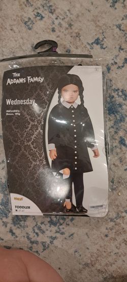 Little girls Wednesday costume