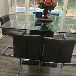 Dinning Table Set 6 Chairs