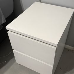 White Nightstand 