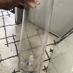 9 inch Tall Glass Vases