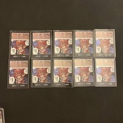 One Piece Japanese DON Cards