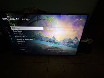 75 inch TCL TV