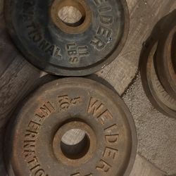 Weider International weight Plates 