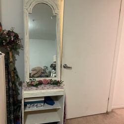 Mirror With Table