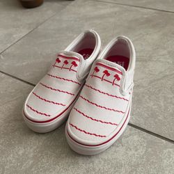 In-N-Out “vans” slip on shoes