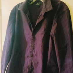 Men's Large Marc Anthony Long Sleeve Shirt 