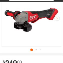 Brand New Never Used M18 FUEL 18V Lithium-Ion Brushless Cordless 4-1/2 in./5 in. Grinder with Variable Speed & Paddle Switch (Tool-Only)