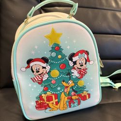 Loungefly Disney Mickey Mouse Sensational Six Christmas Light Up Backpack