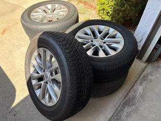 Factory Lexus GX460  set of 18” wheels and tires including spare