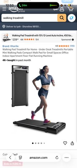 Walking treadmill