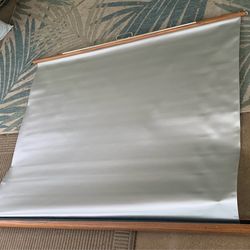 Vintage projector screen