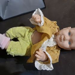 Berenguer Realistic Baby Doll. Vinyl Body. Blue Eyes.