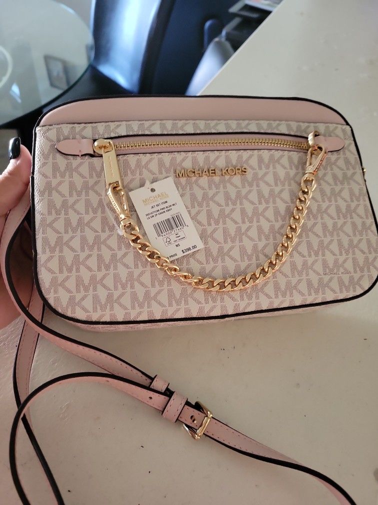 Beige And Pink Michael Kors