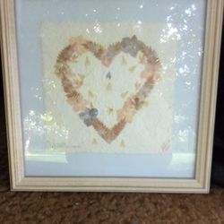Pressed Flower Heart Picture Thumbnail