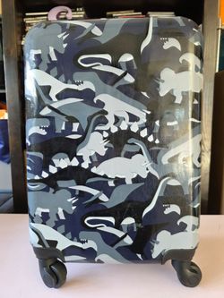 Dinosaur hard case carry on suitcase