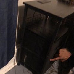 LED Nightstand With C Port USB And Wall plug Comes With Extension Cord