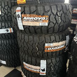 🚀🇺🇸✅33/12.50/R17 Nuevas Instaladas Y BALANCEDAS Las 4 Llantas Arroyo RT POR $700