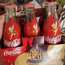 Disney Coca Cola 50 Year Bottles 