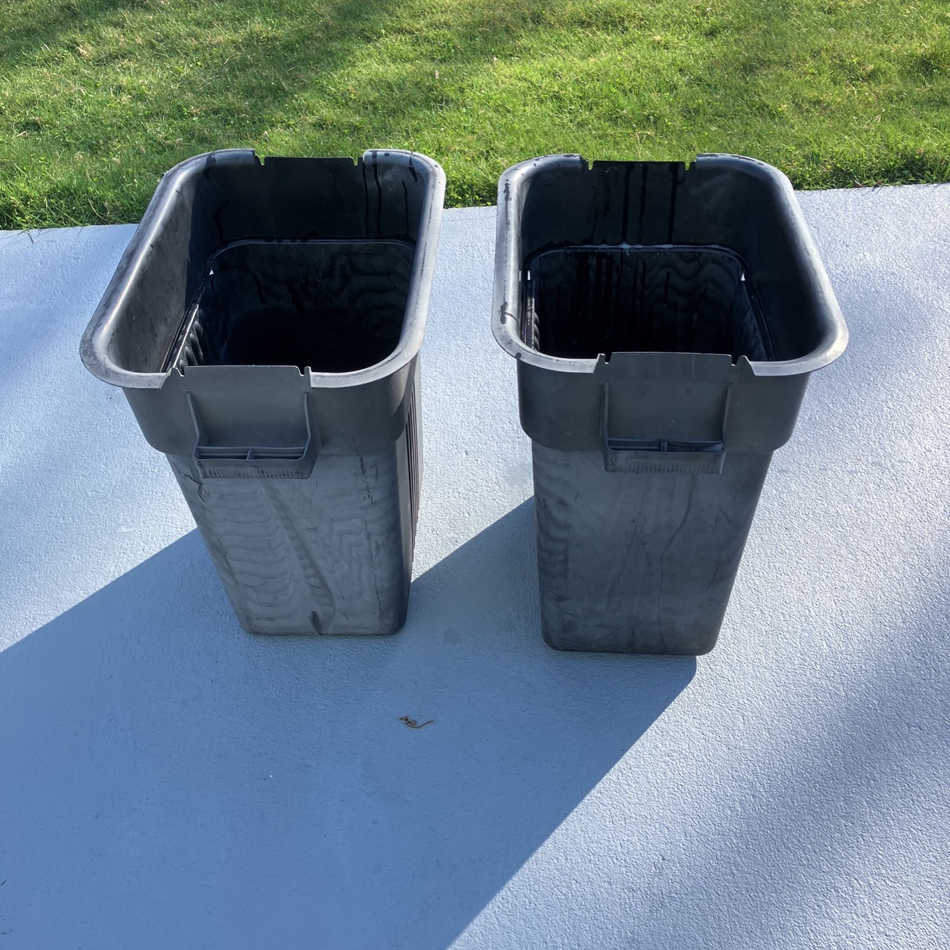2 CRAFTSMAN REAR GRASS CATCHING BINS for Ride-on TRACKTOR