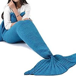 Crochet Mermaid Blanket Tail