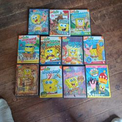 Collection Of SpongeBob DVDs