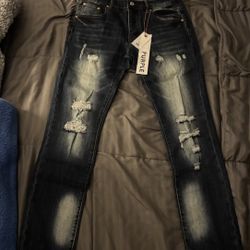 Purple jeans size 30