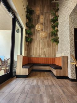 We manufacture custom booths