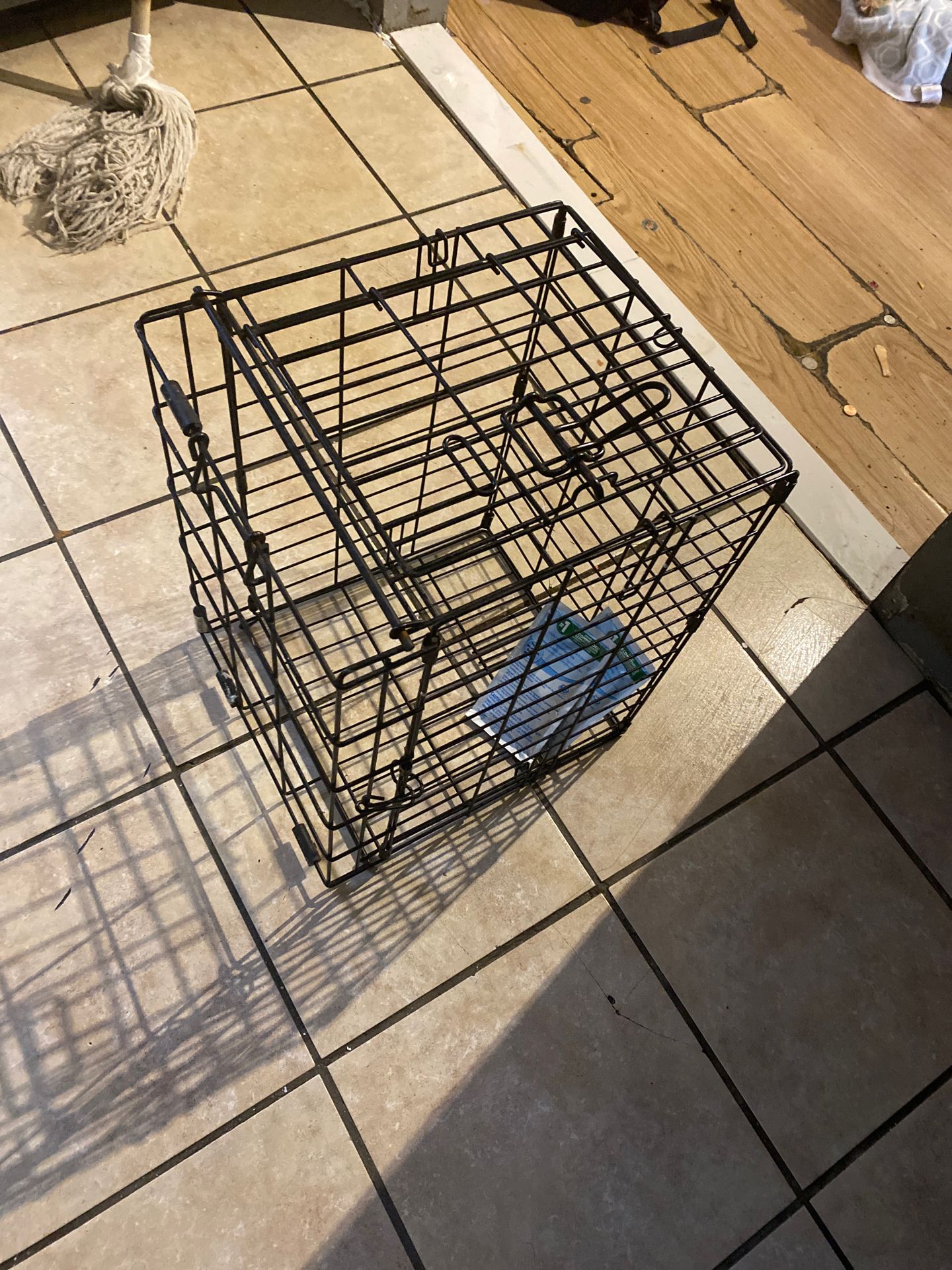 Small dog cage $20