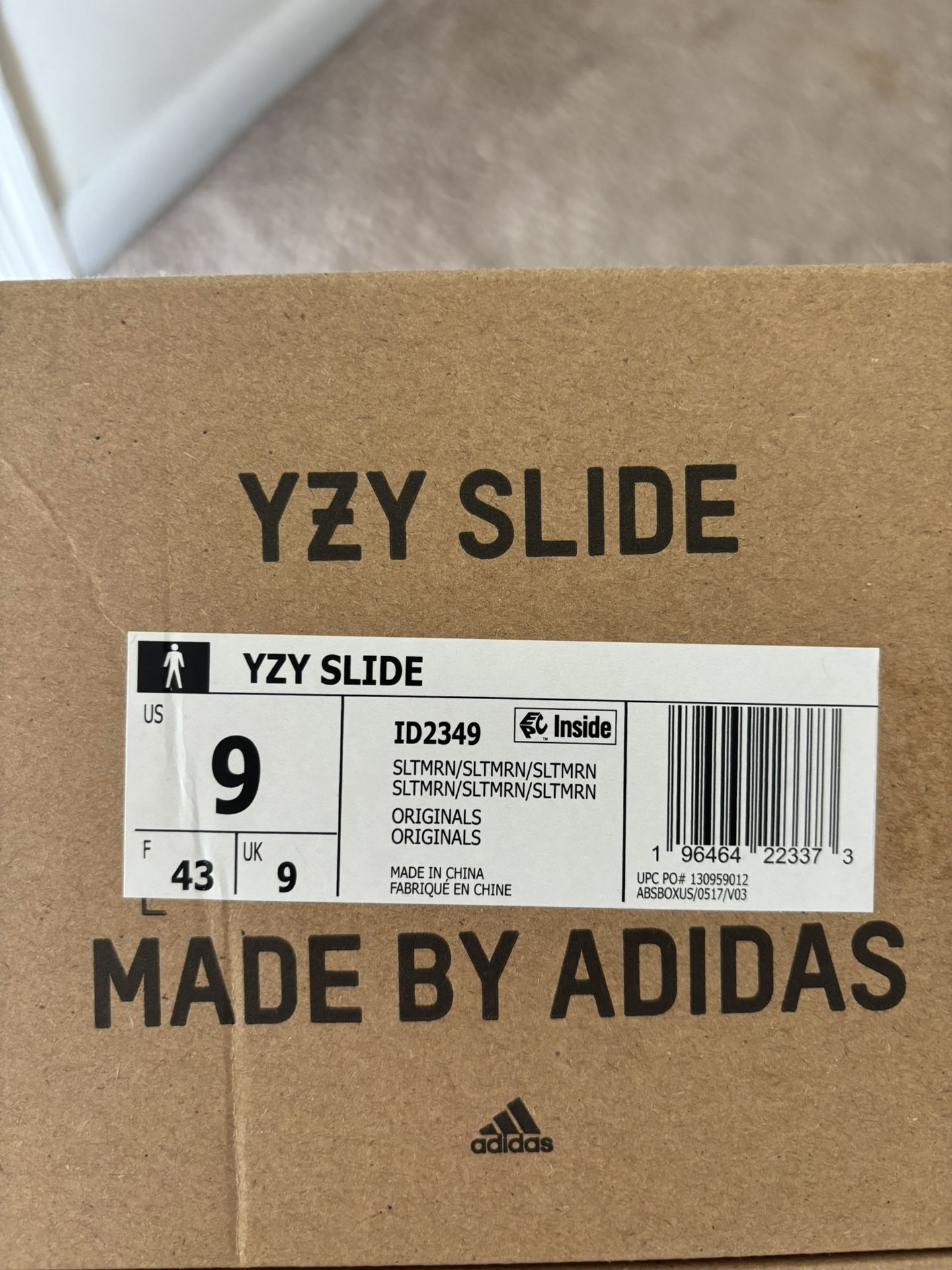 Yeezy Slide Slate Gray