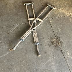 One Pair of Crutches