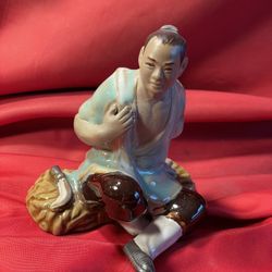 Wood Cutter Art Pottery