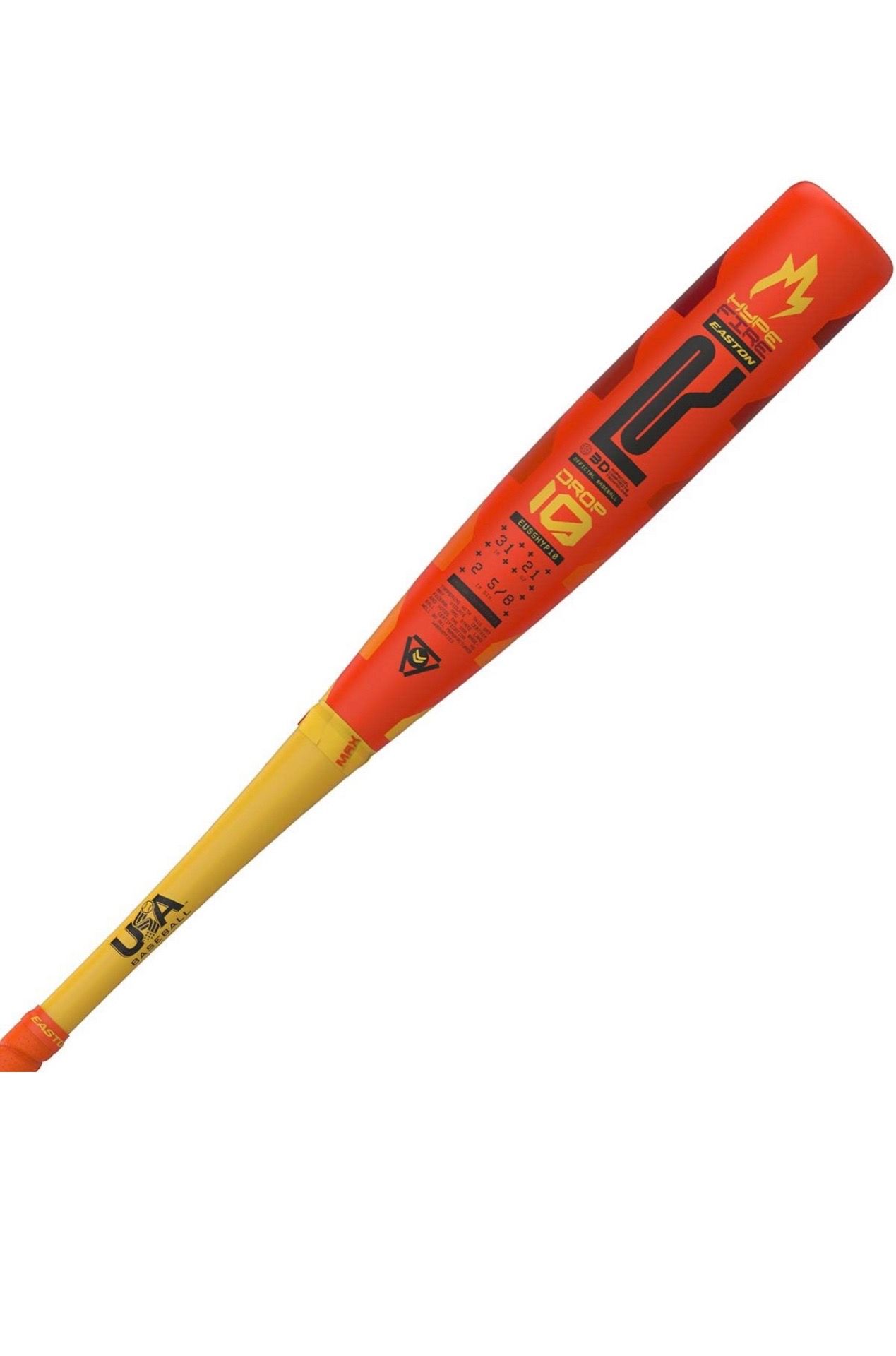 Easton | 2025 | Hype FIRE Baseball Bat | USA | 31-21-Drop 10