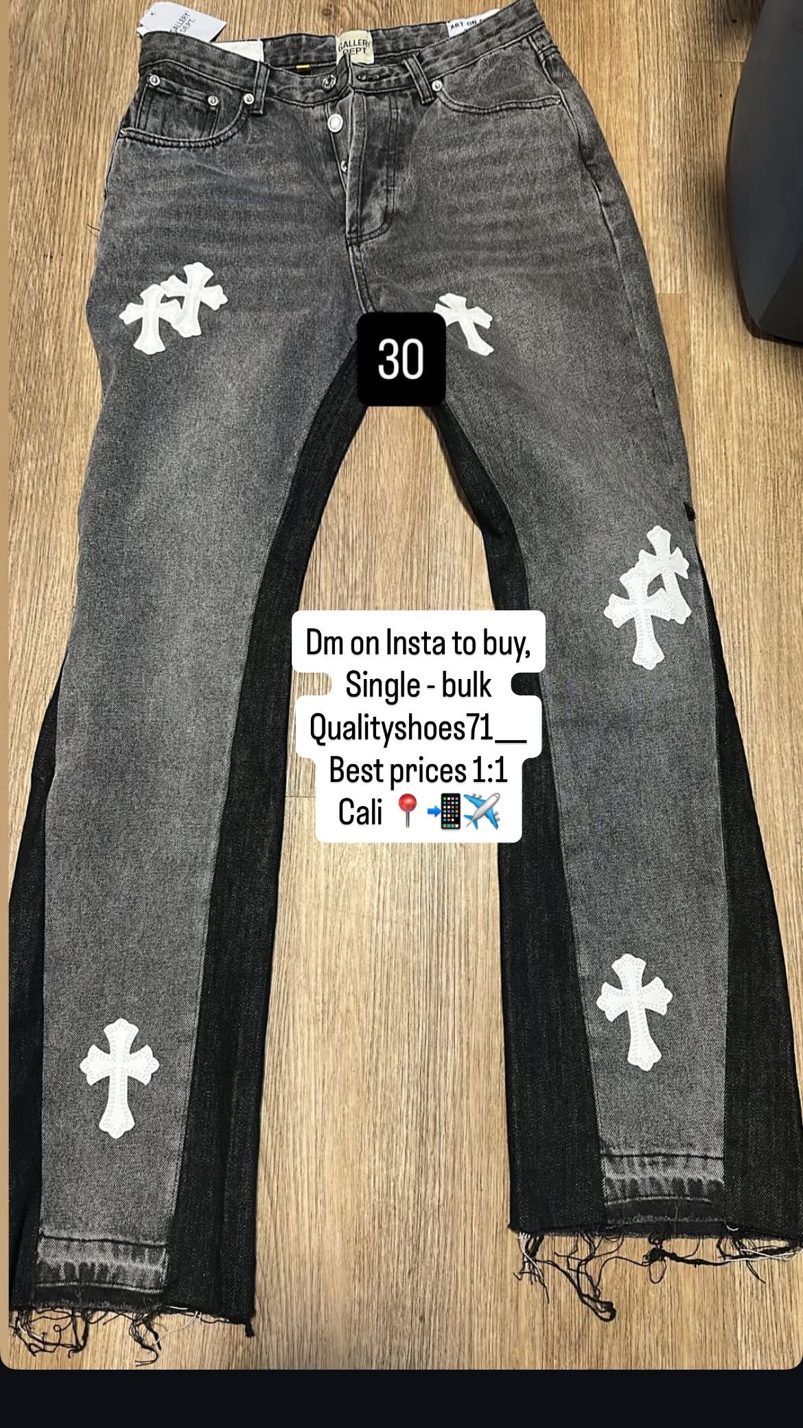 Chrome Hearts jeans