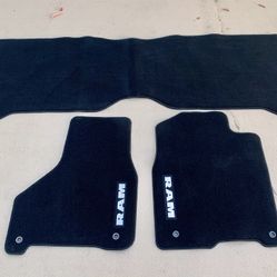 Dodge ram floor mats set