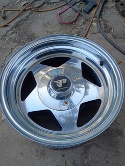 2 progressive  aluminum rims