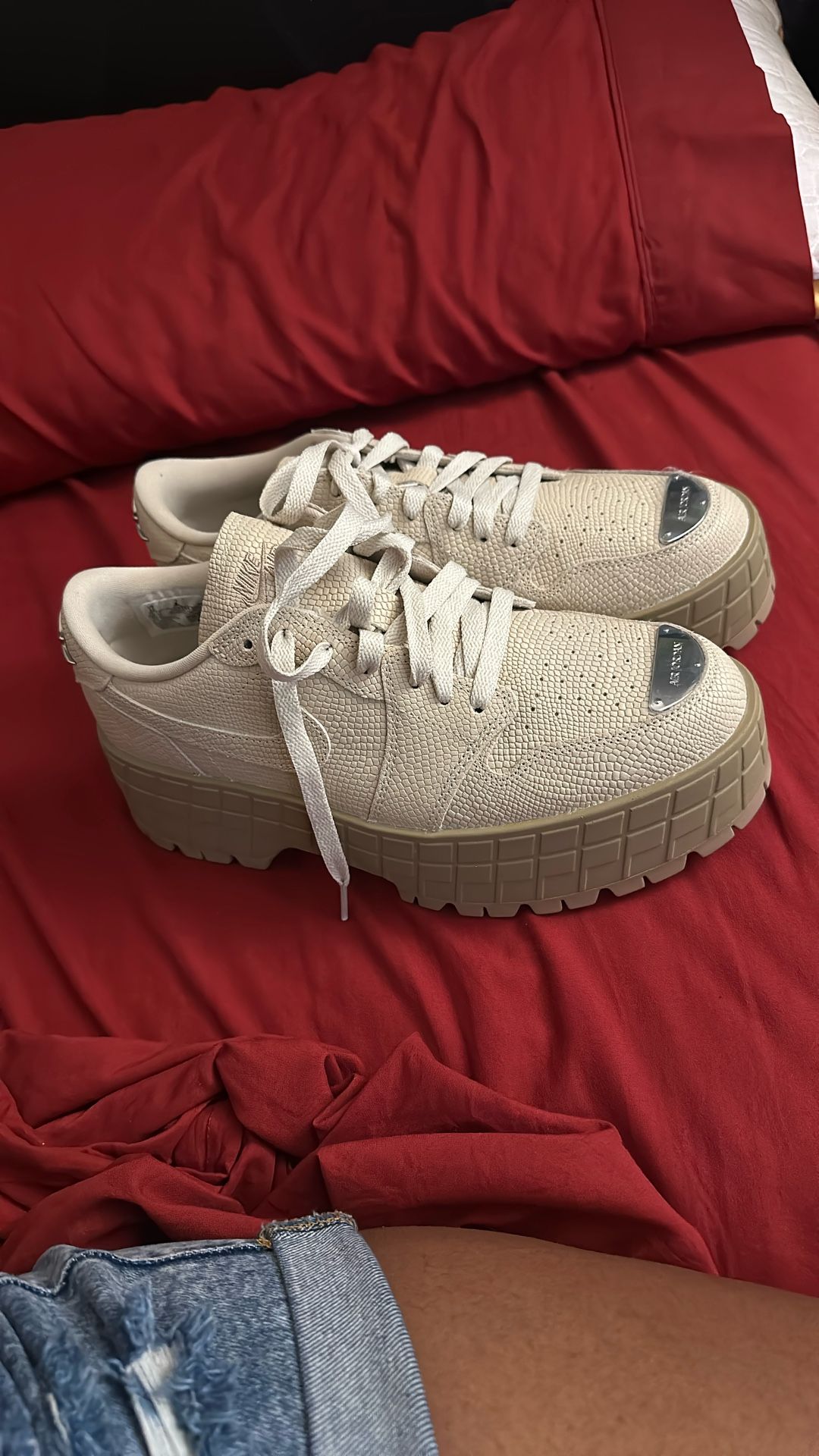 Jordan 1 Low Brooklyn Rattan Desert Camo Sz 10W