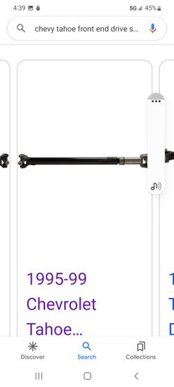 Front Silverado  Or Tahoe Drive Shaft