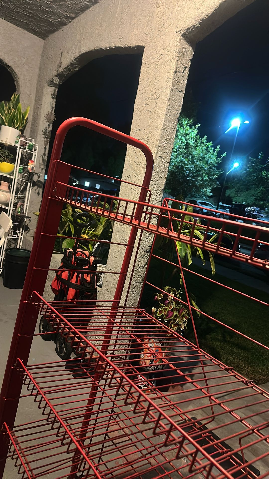 Used Metal Shelf In Very Good Condition