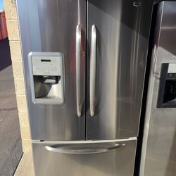 Maytag Stainless Steel Refrigerator And Freezer