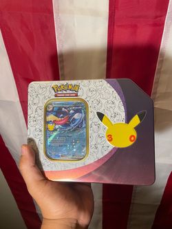 Pokémon TCG 30th Celebration Greninja ex Tin Box English Promo Booster
