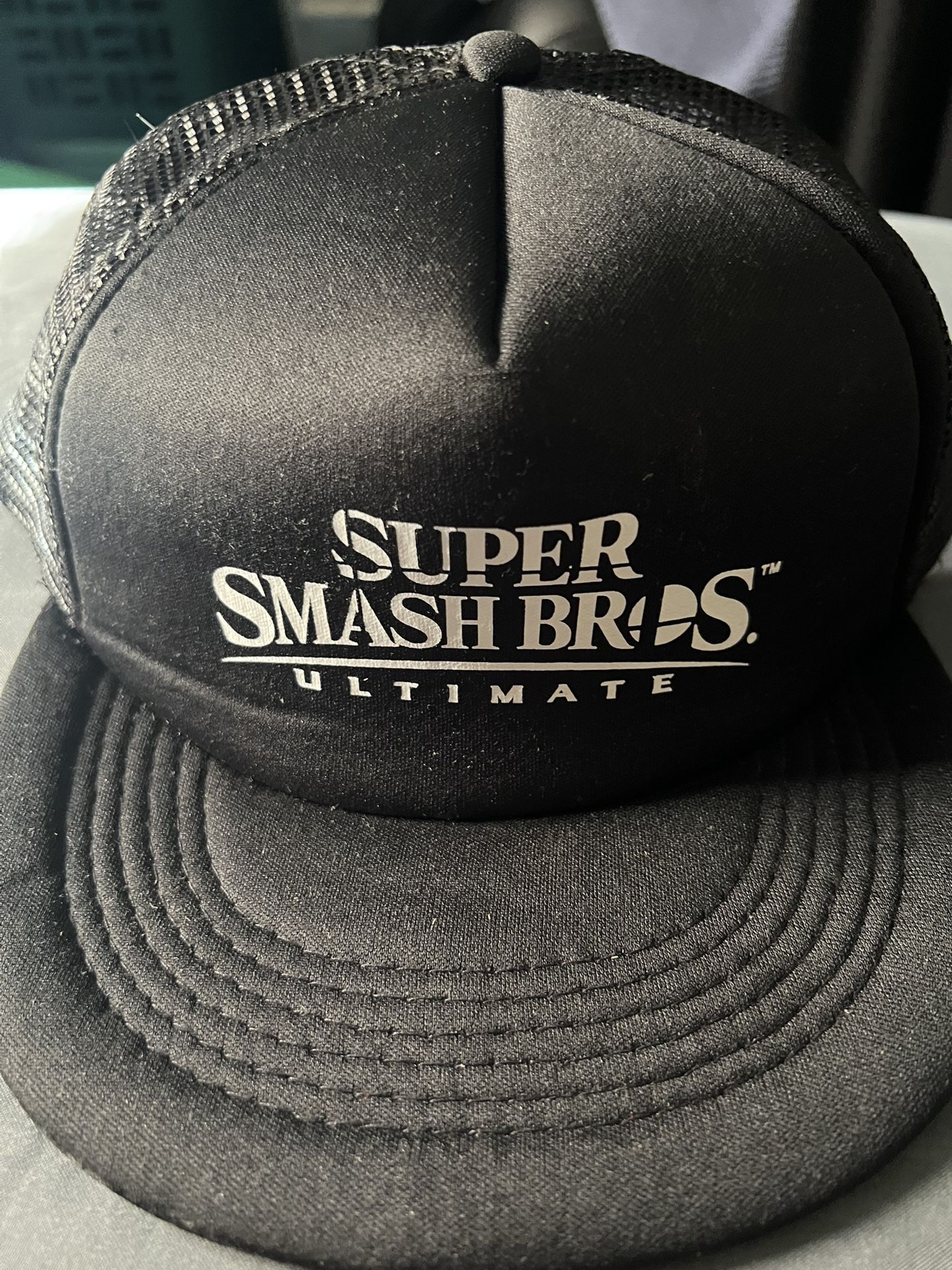 Super Smash Bros Ultimate Trucker Hat Nintendo Switch Promo