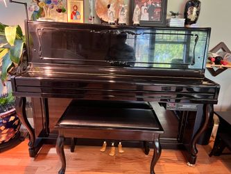Used Story and Clark piano with QSR player