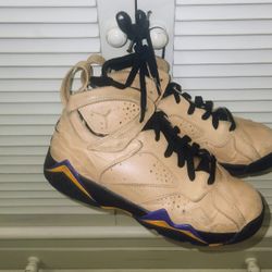 Nike Air Jordan 7 Retro SE 'Afrobeats' sneaker shoes womens size Y5.5 (US)