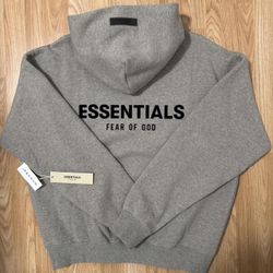Dark Gray Essentials Hoodie