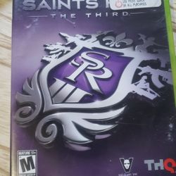Saints row The Third ..Xbox 360