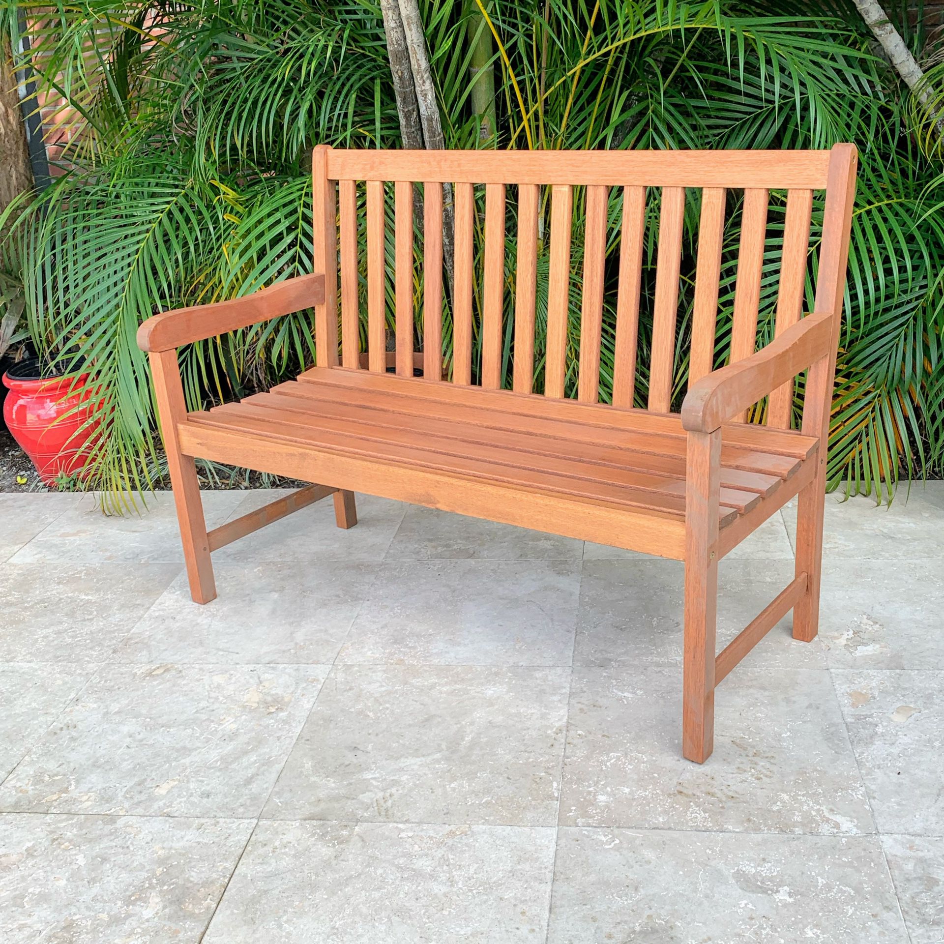Patio Furniture Bench Commercial grade 4 ft