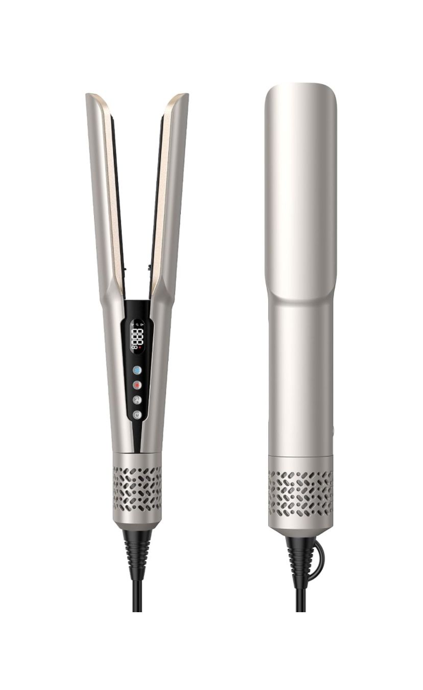 Hair Straightener - 2 in 1 Wet to Dry Hair Dryer and Straightener  - New 