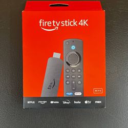 ALL-NEW 2023, Amazon Fire TV Stick 4K UHD Streaming Media Player W/Alexa Remote.