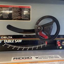 Delta 10” Table Saw 