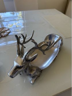 Stag shaped tray